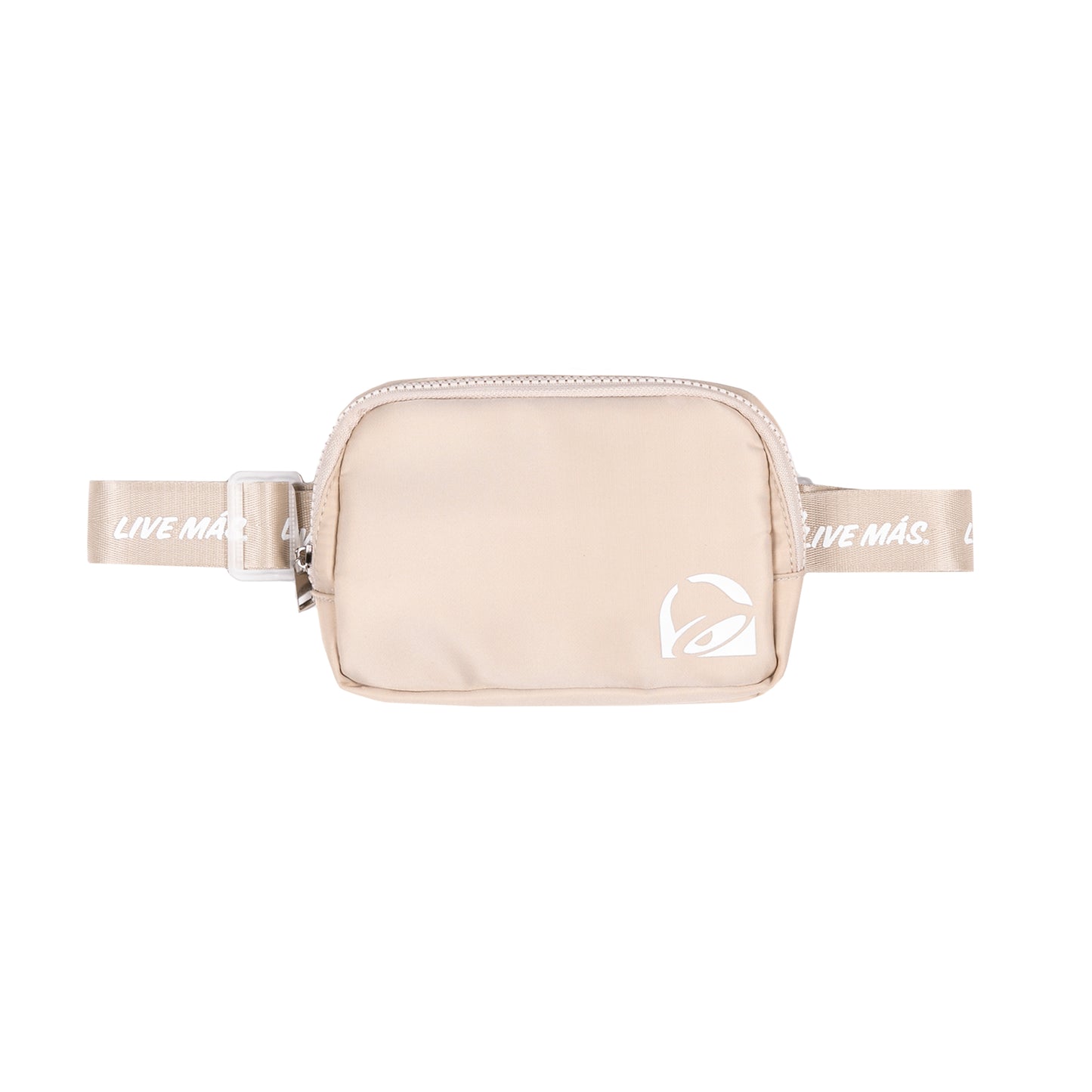 Taco Bell Logo Tan Belt Bag