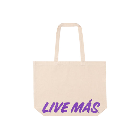 Live Más Tan Tote