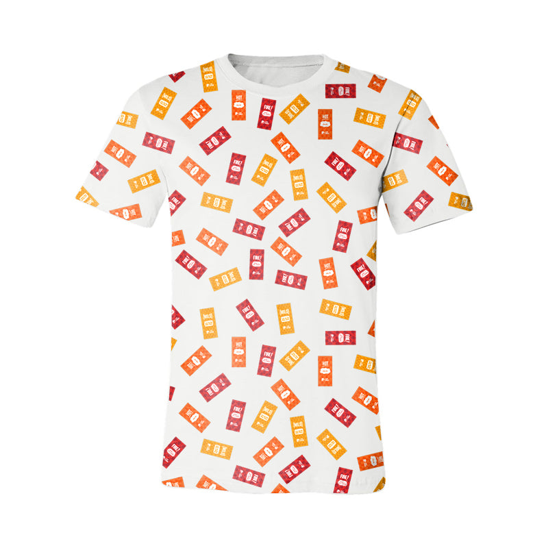 Sauce Packet Short Sleeve Button Up Shirt